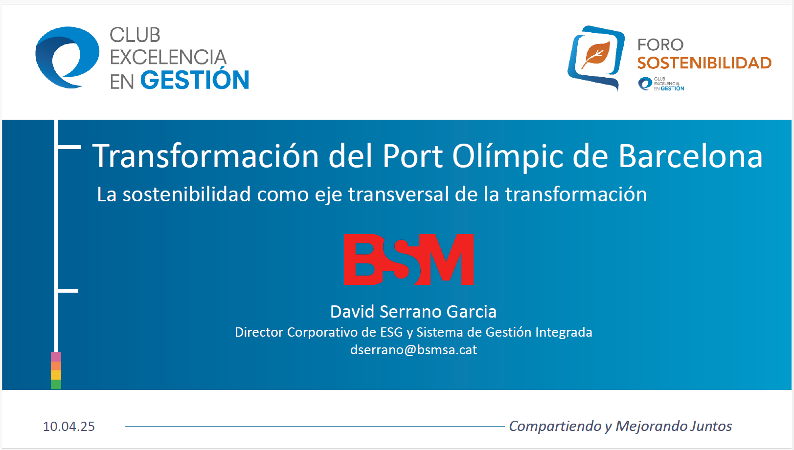 2 BSM - Transformación del Puerto Olimpìco