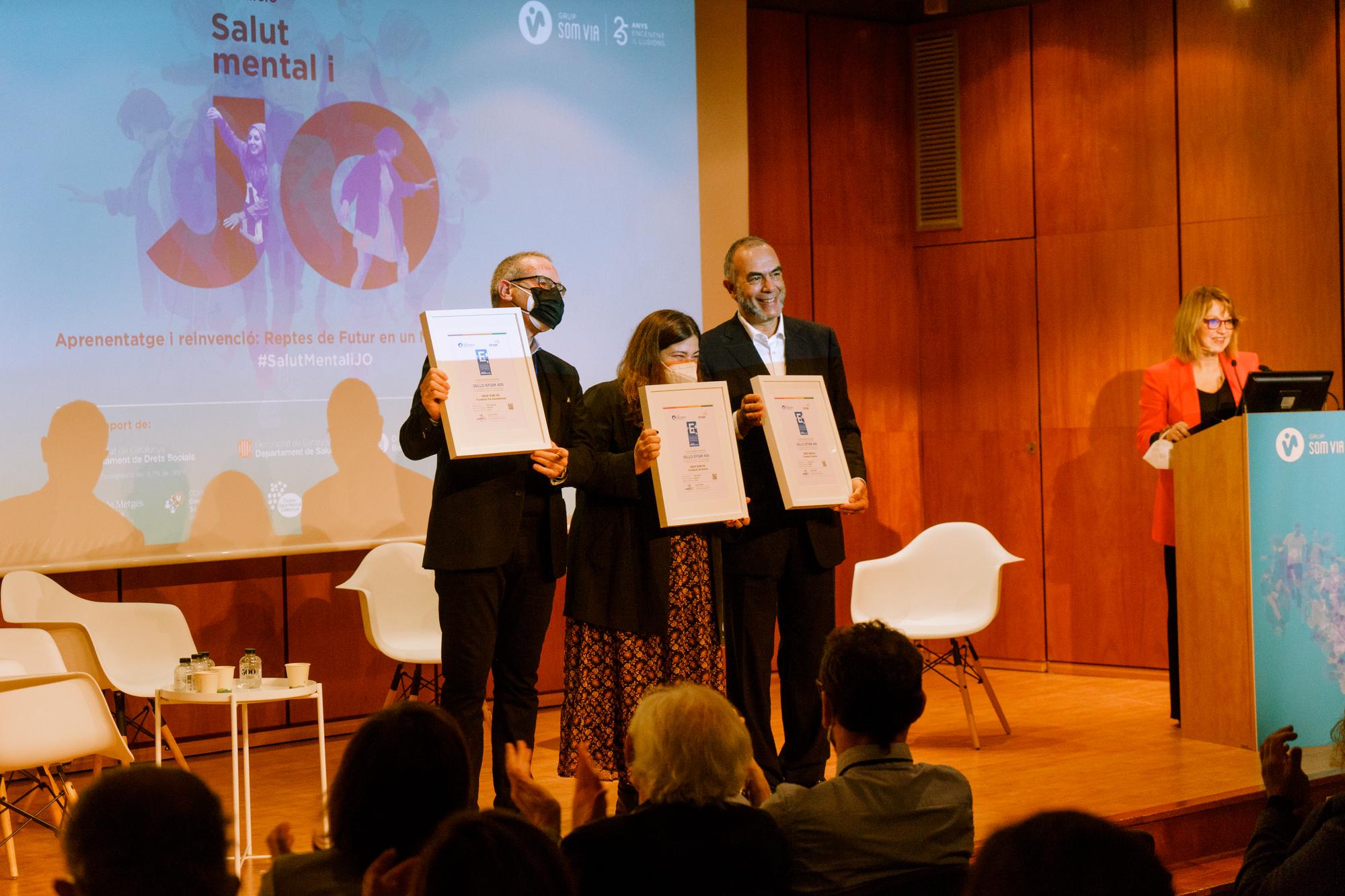 Entrega Sello EFQM Grup Som Via