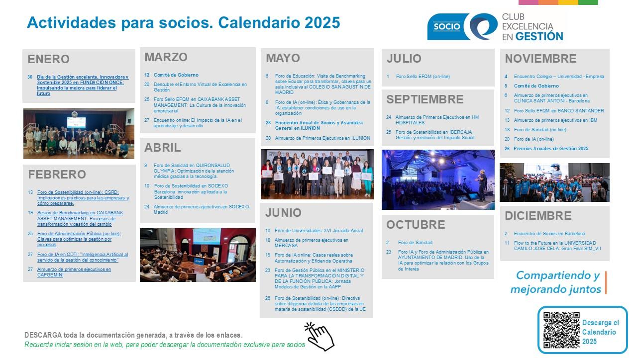 calendario socios 2025