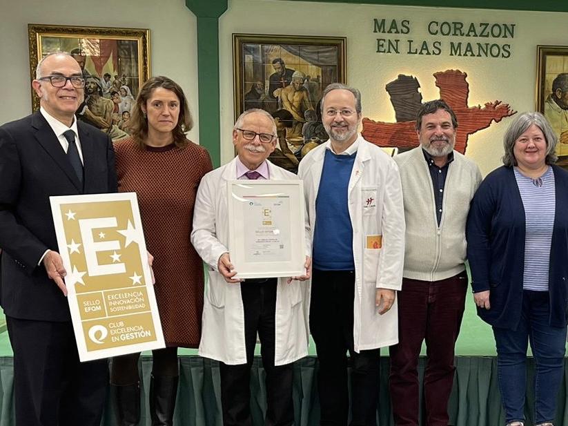 El Centro de Humanización de la Salud San Camilo renueva su Sello EFQM 500