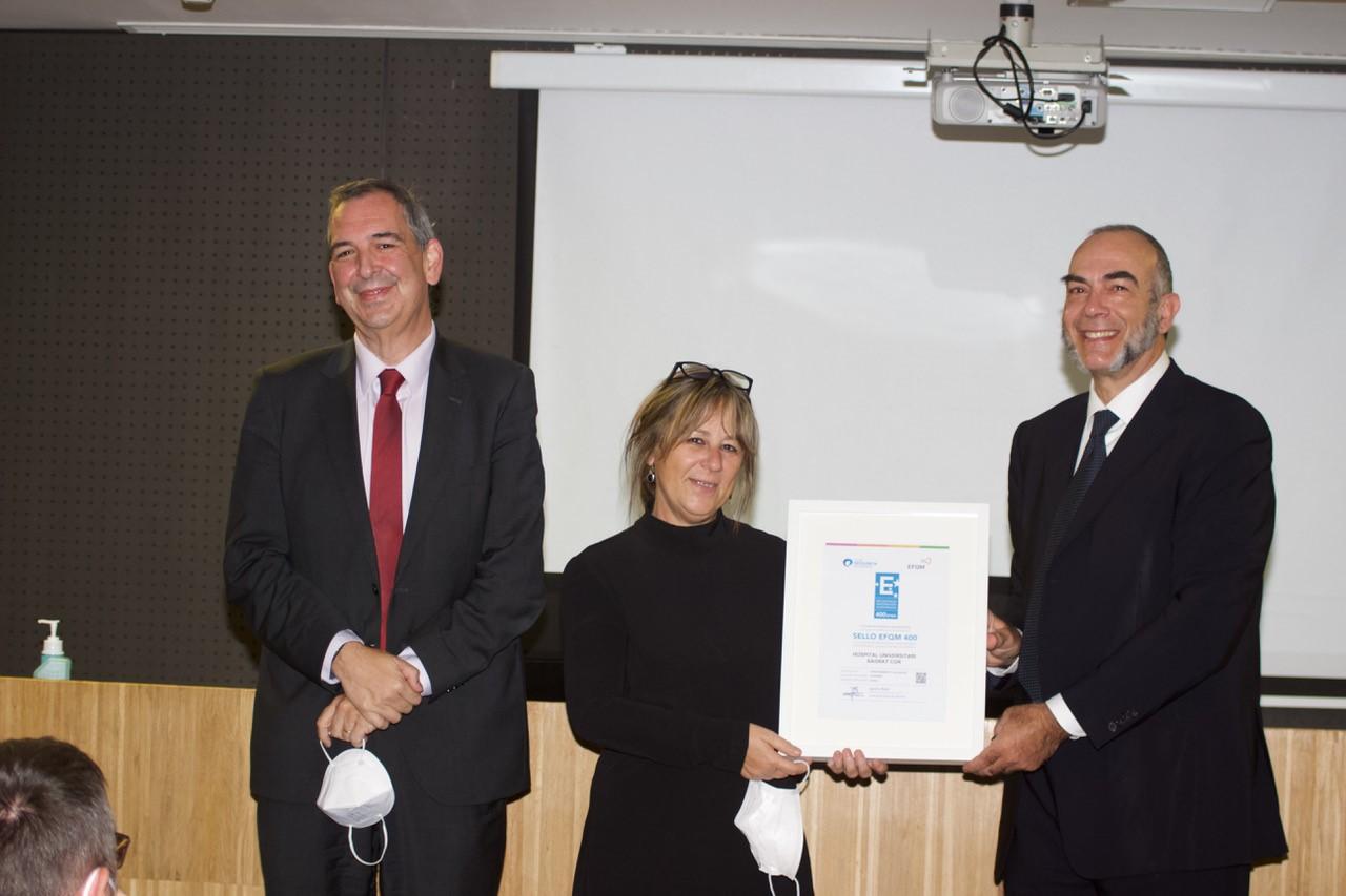 Entrega Sello EFQM Sagrat Cor