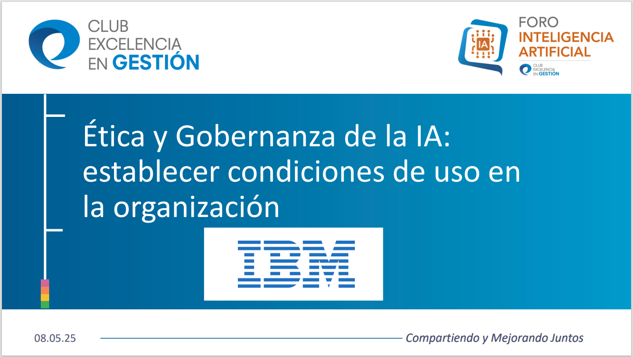 PPT_IBM_FORO IA-Ética gobernanza