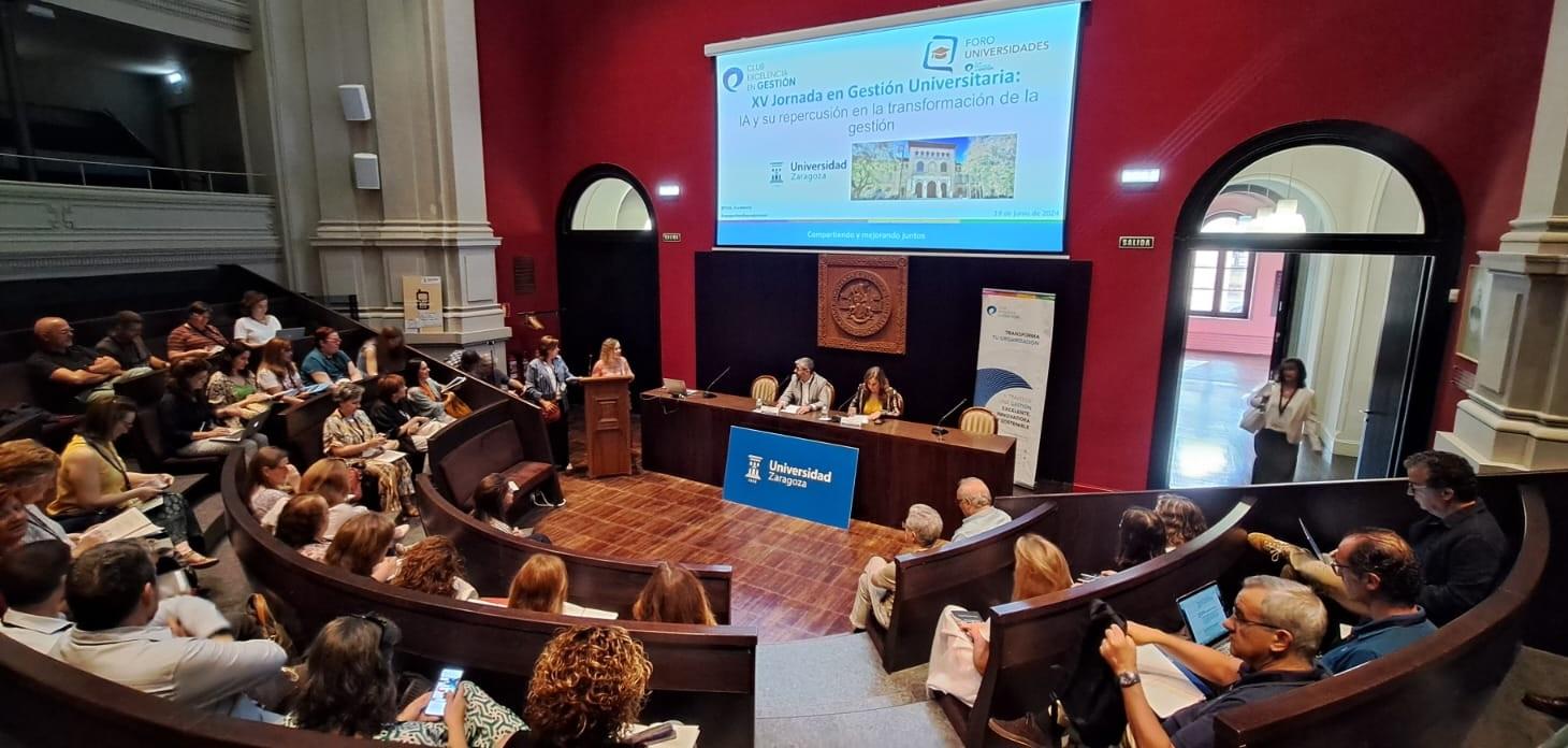 La Universidad de Zaragoza acoge la XV Jornada en Gestión Universitaria