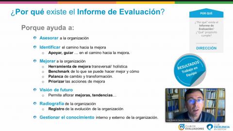 Webinar CEv: Elementos críticos en el nuevo Informe de Evaluación