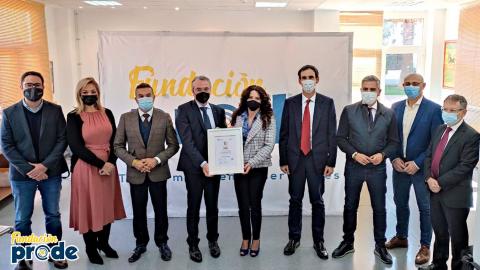 entrega sello efqm fundación prode
