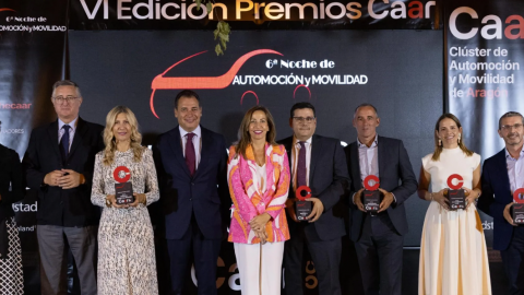 Arcelor Mittal y Mann+Hummel, socios del Club, premiados por el Clúster de Automoción y Movilidad de Aragón (Caar)