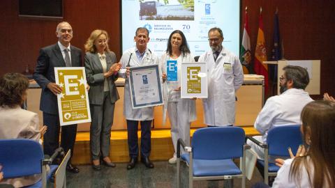 Entrega Sello EFQM Hospital San Pedro