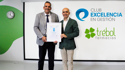 Entrega Sello EFQM Farmacias Trebol