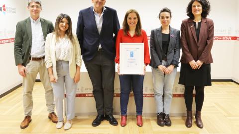 entrega sello efqm ayto getafe