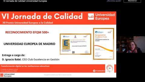entrega sello Universidad Europea_online
