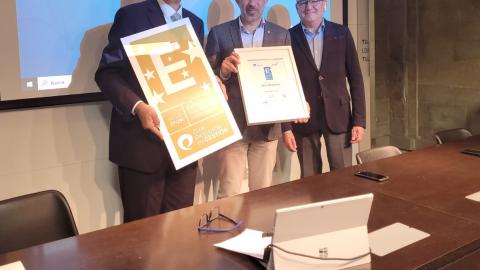 Entrega Sello EFQM Fundació Sant Andreu Salut