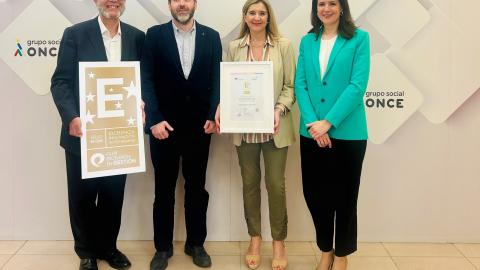 Ilunion Contact Center consigue Sello EFQM 500