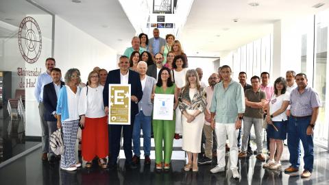 La Universidad de Huelva arranca su camino hacia la excelencia con un Sello EFQM 300