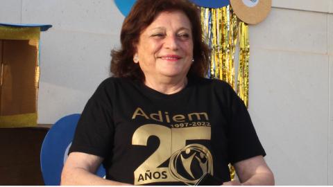 Gertrudis Marcos Lizón, presidenta de Fundación ADIEM