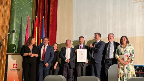 Entrega Sello Salesianos puertollano