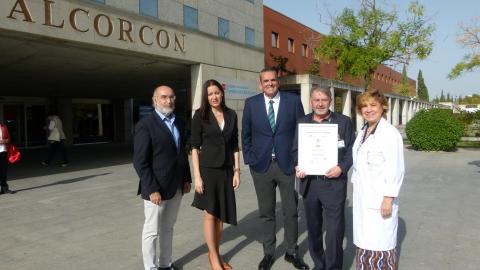 Hospital Universitario Fundación Alcorcón recibe su primer Sello EFQM 500