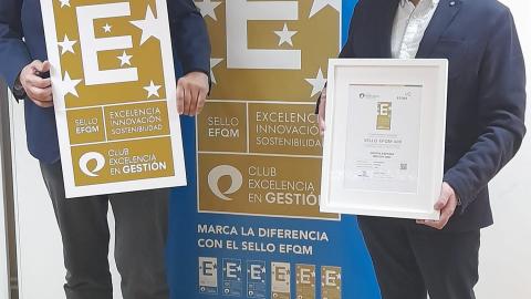 Entrega Sello EFQM Grupo Aspasia
