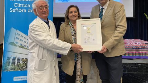 Sello EFQM 500 Clínica Nuestra Señora de la Paz 