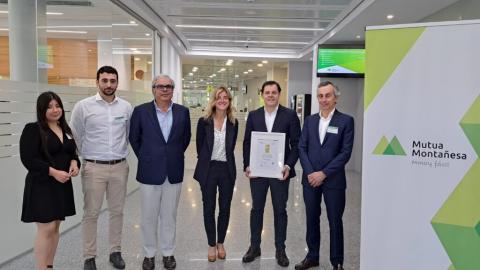 Mutua-Montanesa entrega de sello EFQM