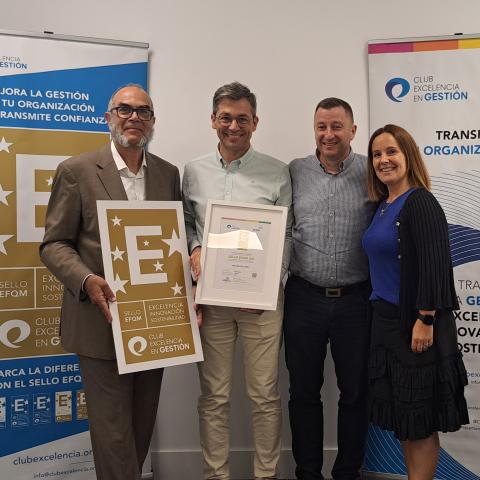 entrega Sello EFQM Colegio Salliver 2024