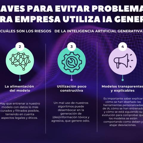 5 claves para evitar problemas si usas IA generativa en tu organización