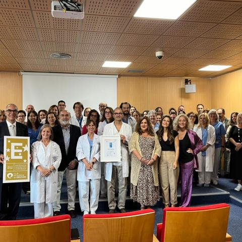 El Hospital Universitario del Henares recibe el Sello EFQM 400