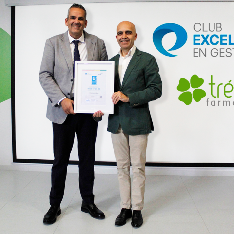 Entrega Sello EFQM Farmacias Trebol