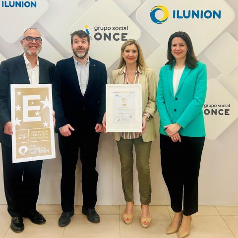 Ilunion Contact Center consigue Sello EFQM 500