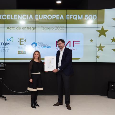 Entrega Sello EFQM IMF 2023